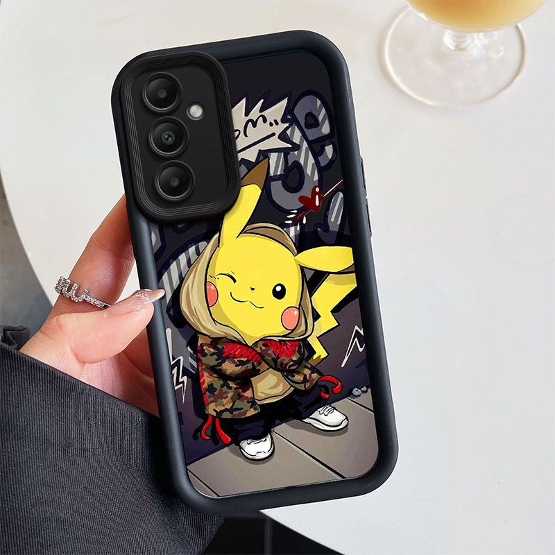 Cute Fashion Silicone Phone Case for Samsung Galaxy A17 A56 A36 A26 A16 A06 A55 A35 A25 A15 A05s A05 A54 A34 A24 A14 A04 Anti Drop TPU Soft Back Cover Shockproof Full Protection Case