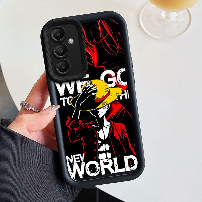 Cute Fashion Silicone Phone Case for Samsung Galaxy M55 F55 M35 M15 F15 A53 A23 A13 A52 A32 A22 A12 Anti Drop TPU Soft Back Cover Shockproof Full Protection Case