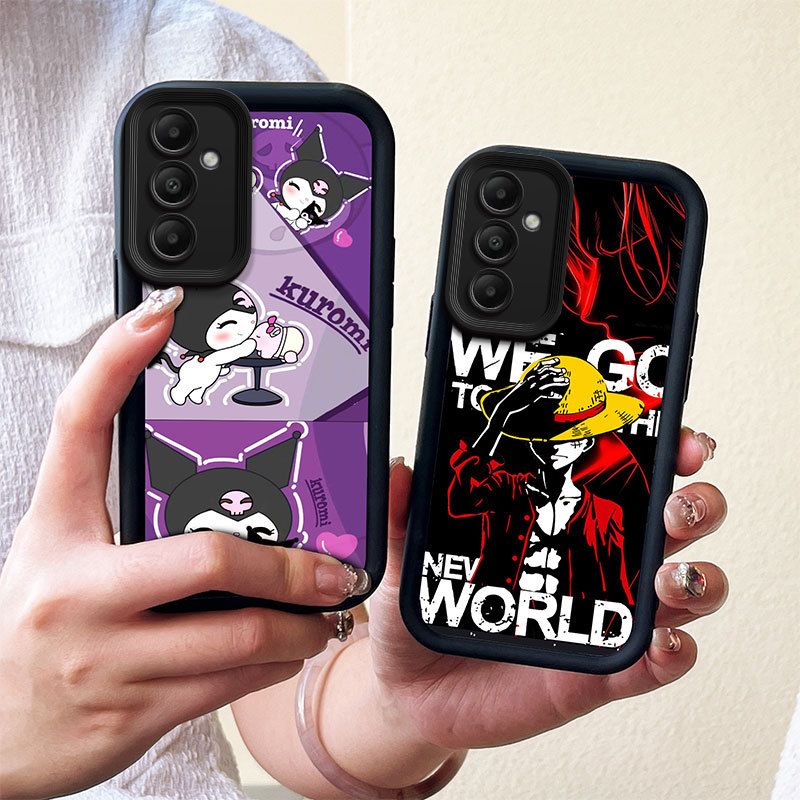 Cute Fashion Silicone Phone Case for Samsung Galaxy M55 F55 M35 M15 F15 A53 A23 A13 A52 A32 A22 A12 Anti Drop TPU Soft Back Cover Shockproof Full Protection Case