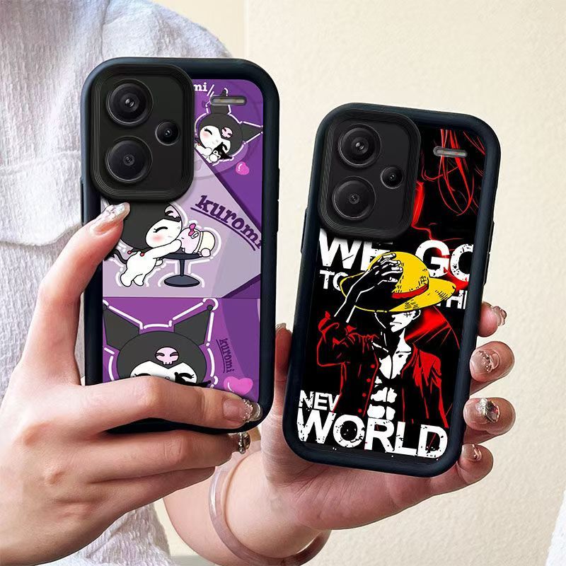 Cute Fashion Silicone Phone Case for Xiaomi Redmi Note 14 Pro 14 14 Pro+ Plus 13 Pro 13 Pro+ 12 Pro 12 11s 11 Pro Anti Drop TPU Soft Back Cover Shockproof Full Protection Case