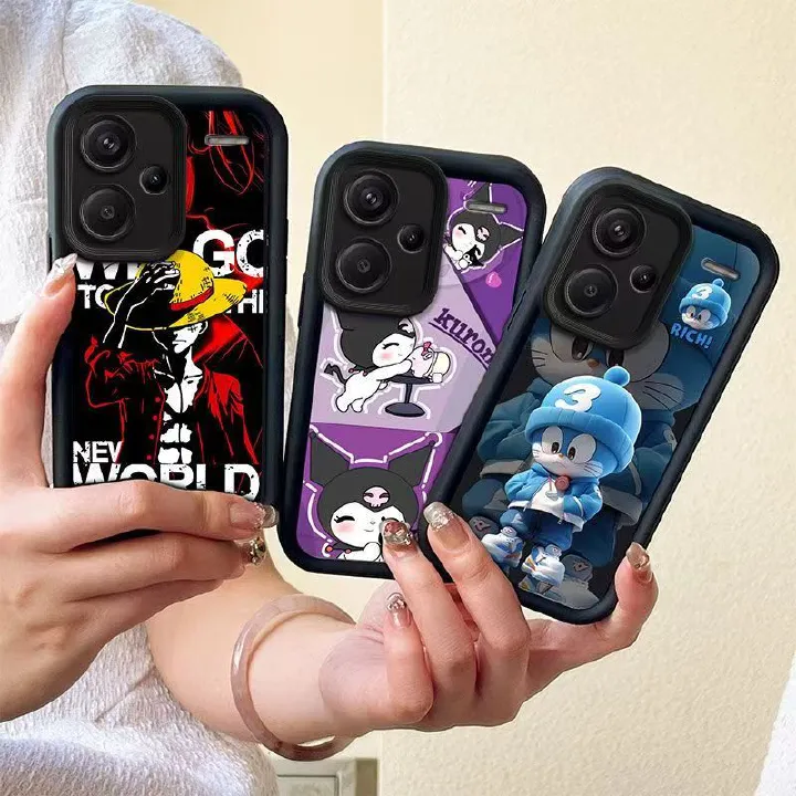 Cute Fashion Silicone Phone Case for Xiaomi Redmi Note 14 Pro 14 14 Pro+ Plus 13 Pro 13 Pro+ 12 Pro 12 11s 11 Pro Anti Drop TPU Soft Back Cover Shockproof Full Protection Case
