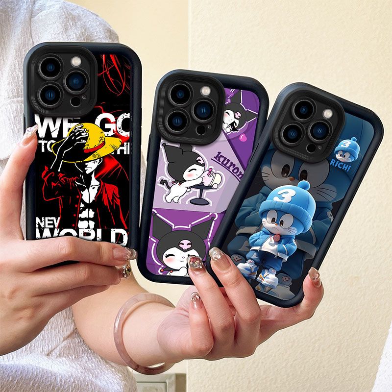 Cute Fashion Silicone Phone Case for iPhone 16e 16 Pro Max 16 Plus 15 14 Plus 13 12 11 Pro Max XS Max XR X 8 7 6 Plus Anti Drop TPU Soft Back Cover Shockproof Full Protection Case