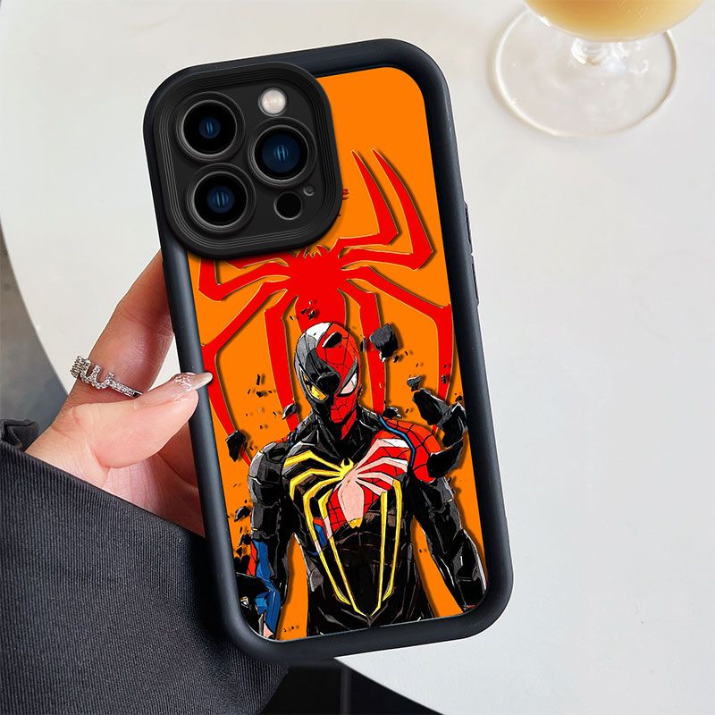 Cute Fashion Silicone Phone Case for iPhone 16e 16 Pro Max 16 Plus 15 14 Plus 13 12 11 Pro Max XS Max XR X 8 7 6 Plus Anti Drop TPU Soft Back Cover Shockproof Full Protection Case