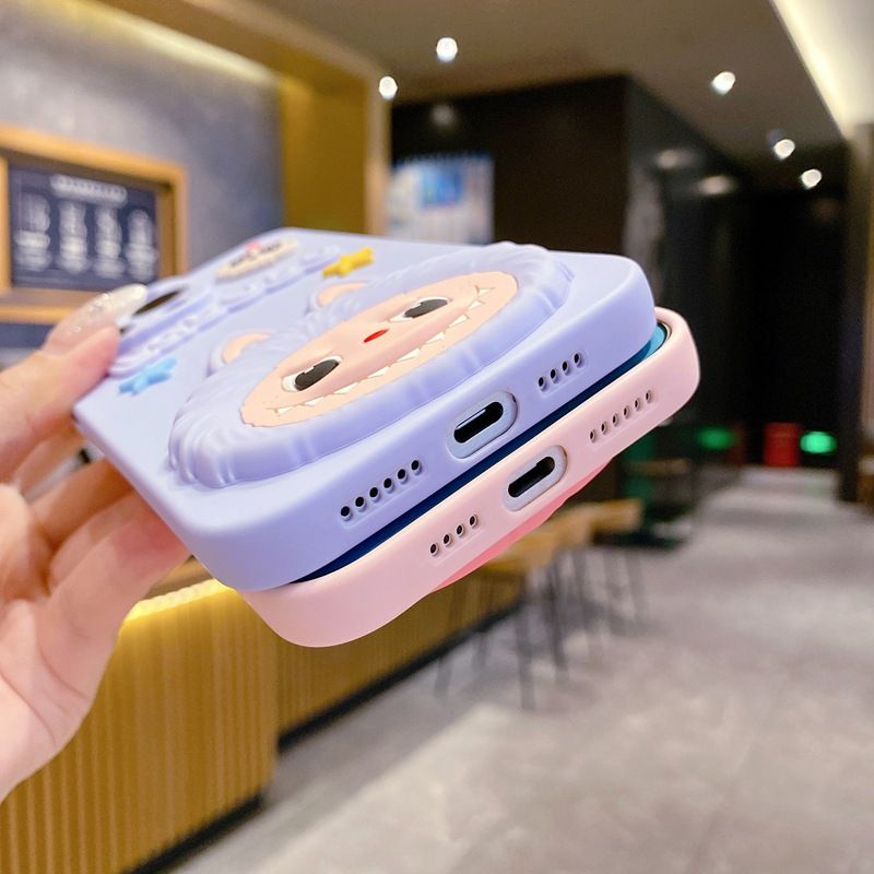 Cartoon Cute Labubu Silicona Phone Case for Xiaomi Redmi 14C A5 A3 A2+ A1+ 13C 13 12C 12 10C 10 10A 9C 9T 9a 9 Protective Cover