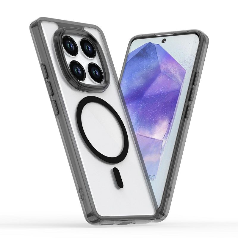 Phone Case for Xiaomi Redmi Note 14 Pro 14 Pro+ 13 Pro+ 13 12R Pro 12 Pro+ Plus 11S Acrylic Hard Clear Case [Compatible with Magsafe ] Yellowing Resistant Magnetic Cover