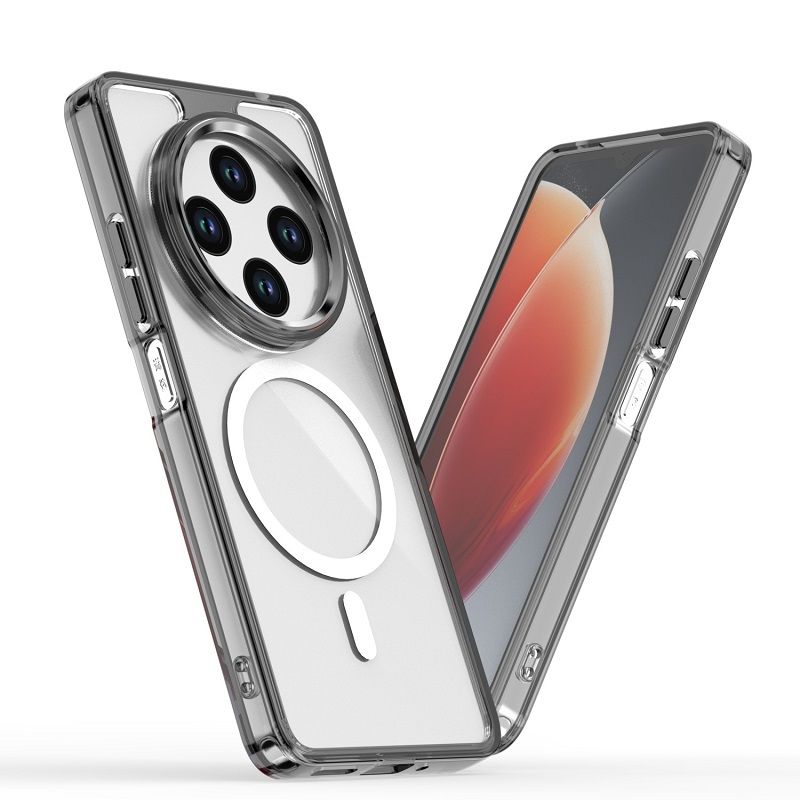 Phone Case for Xiaomi Redmi 14C A5 A4 A3 Pro A3x A3 14C 13C 13 12C 12 Acrylic Hard Clear Case [Compatible with Magsafe ] Yellowing Resistant Magnetic Cover