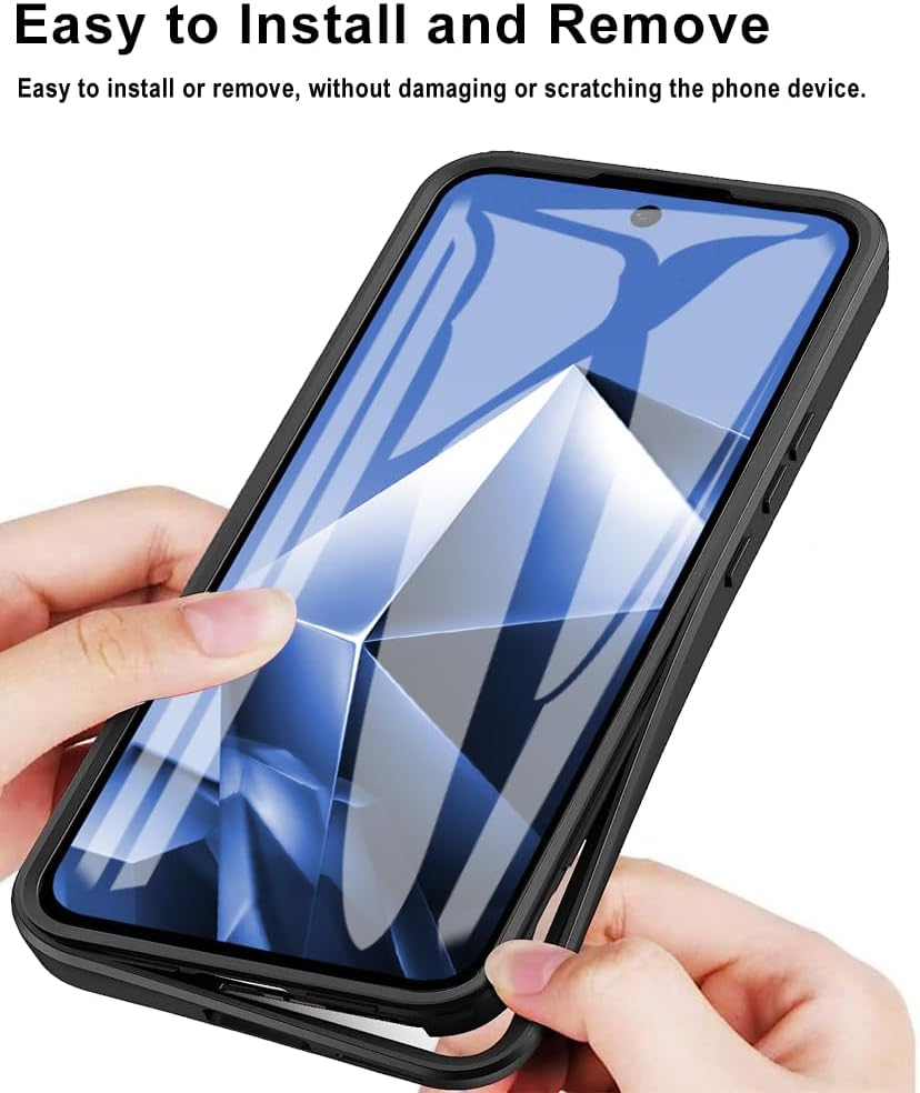 360 Full Protection Case for infinix Hot 60 Pro+/Plus 60i 60 Pro Cover Built-in Screen Protector