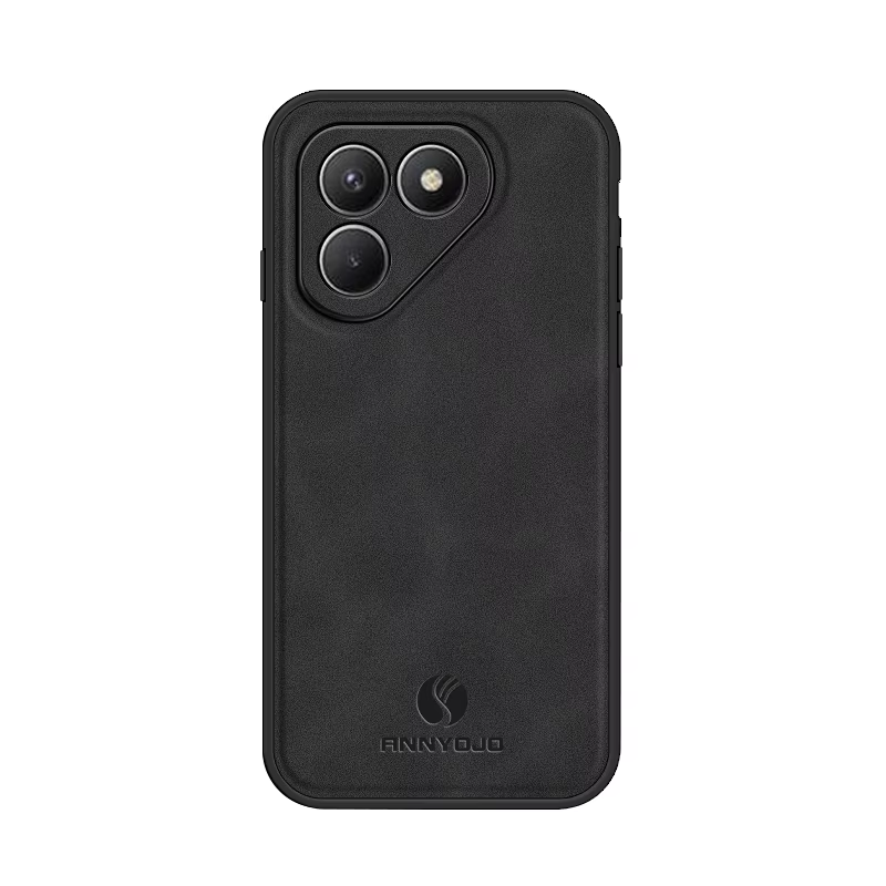 Luxury Business Phone Case for Tecno Pova 7 4G/LJ6 Magnetic Sheepskin Leather Back Cover