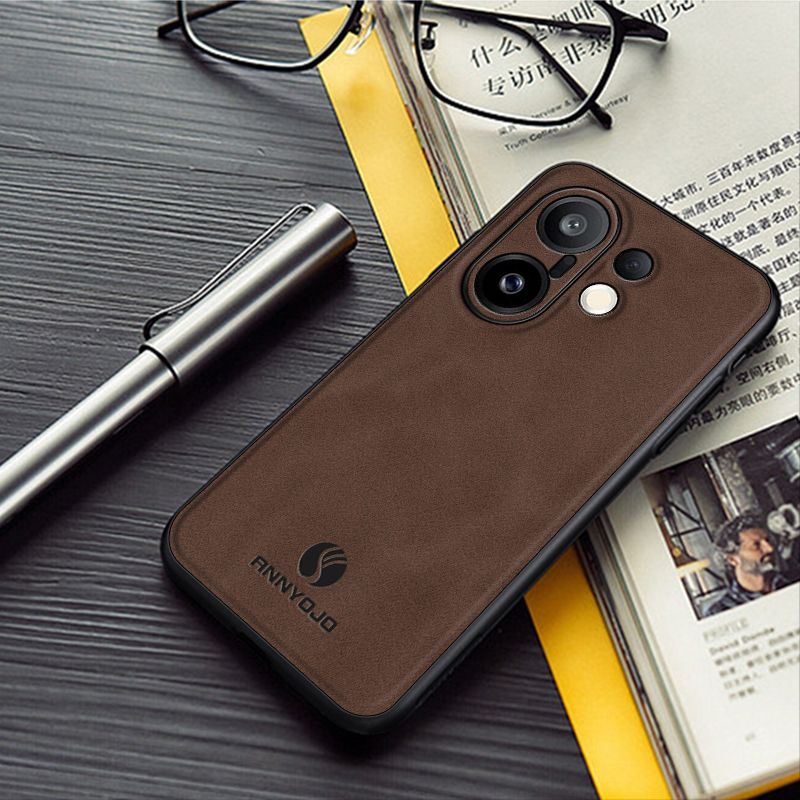 Luxury Business Phone Case for Vivo V60 V50 V50 Lite V40 V40 Lite V30 Pro V29 Magnetic Sheepskin Leather Back Cover
