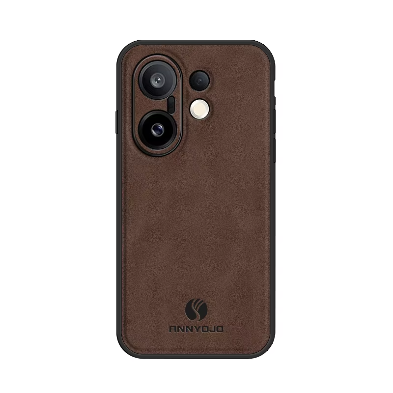 Luxury Business Phone Case for Vivo V60 V50 V50 Lite V40 V40 Lite V30 Pro V29 Magnetic Sheepskin Leather Back Cover