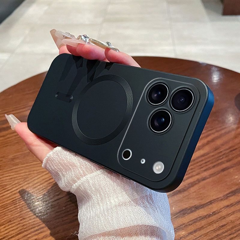 Phone Case for iPhone 17 Pro Max 17 Air 17 Pro Fashion Silicone Shockproof Cover (With Lens Film Phone Case)