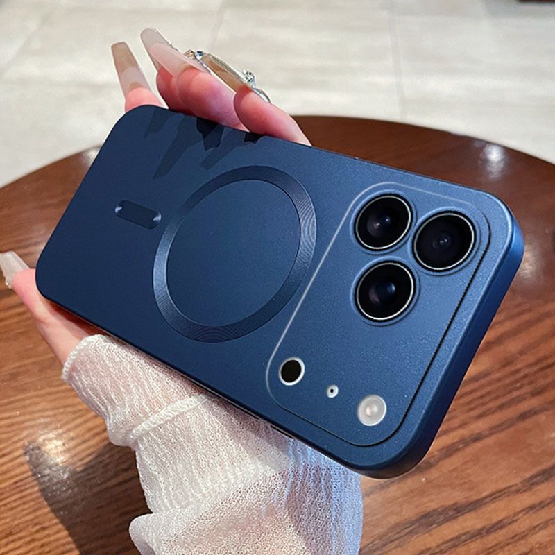 Phone Case for iPhone 17 Pro Max 17 Air 17 Pro Fashion Silicone Shockproof Cover (With Lens Film Phone Case)