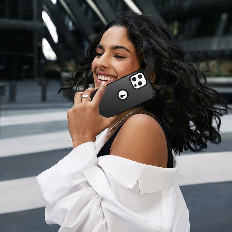 Phone Case For iPhone 17 Pro Max 17 Air 17 Pro 16e 16 15 14 12 13 11 Pro Max 16 Plus 15 Plus 14 Plus 13 Mini 12 Mini 3 in 1 Hybrid Hard PC Silicone Heavy Duty Rugged Bumper