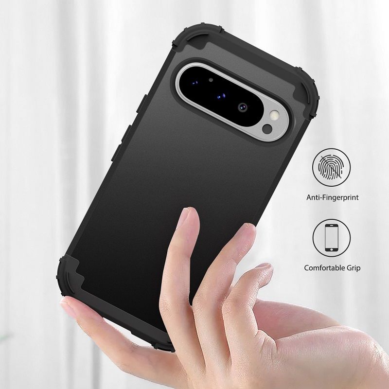 Phone Case for Google Pixel 10 Pro XL 10 Pro 9a 9 Pro XL 9 8a 7a 6a 8 7 6 Pro 5a 5 4 XL 4a 3a XL 3 in 1 Hybrid Hard PC Silicone Heavy Duty Rugged Bumper