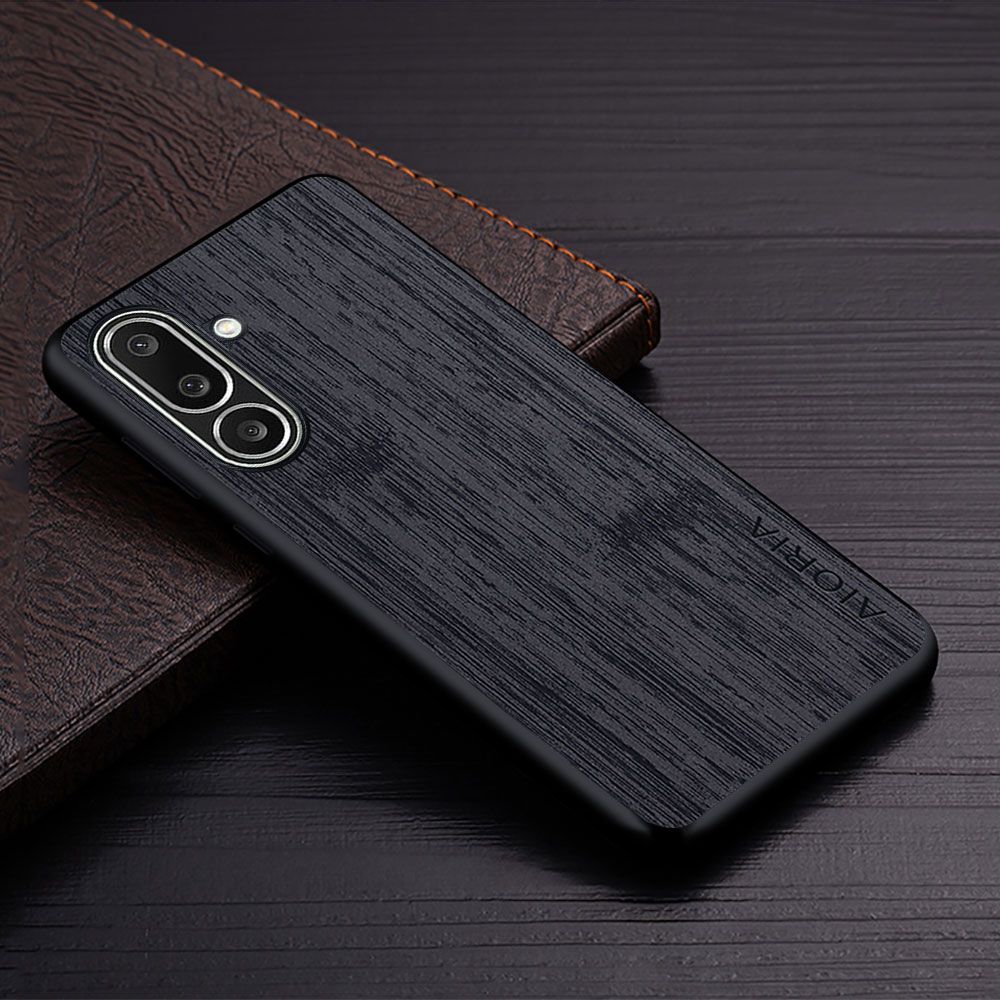 Made Of Bamboo Leather Phone Case for Samsung Galaxy M56 F56 M36 F36 Soft TPU Around The Edge Hard PC At The Back 3in1 material Back Cover