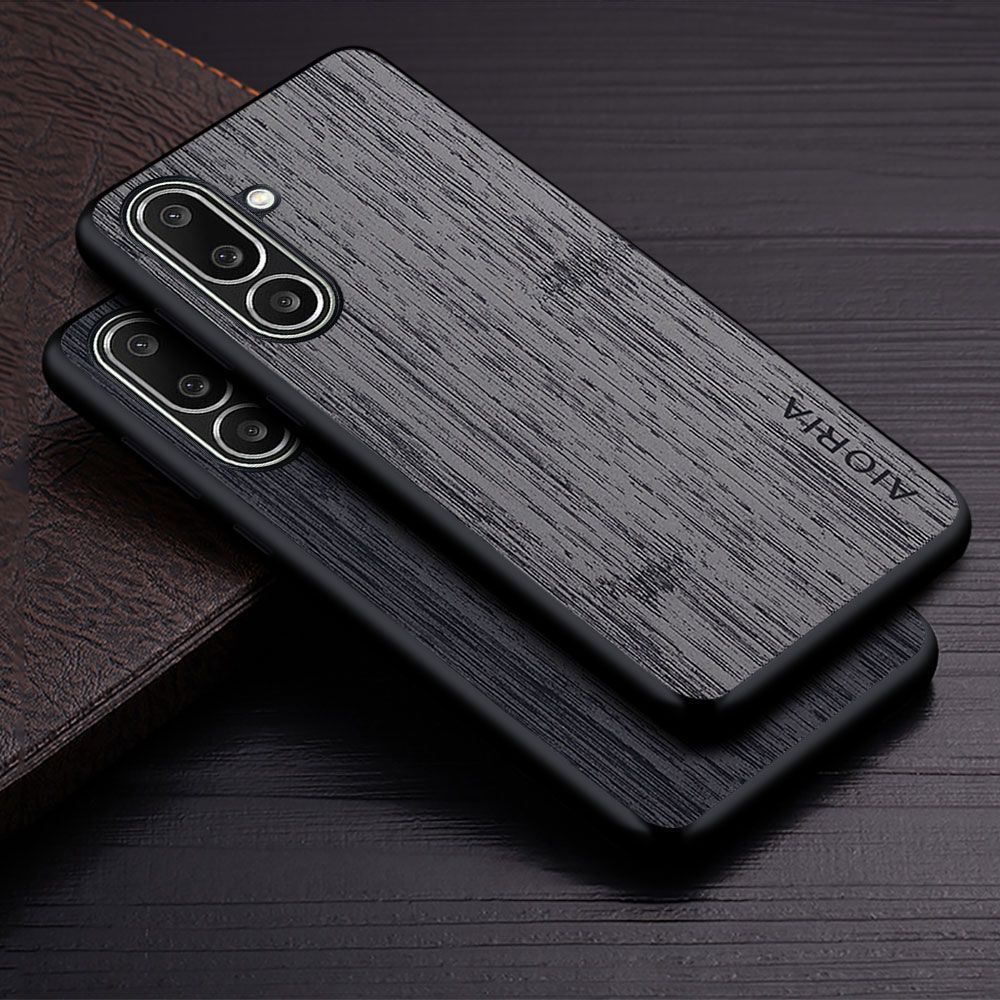 Made Of Bamboo Leather Phone Case for Samsung Galaxy M56 F56 M36 F36 Soft TPU Around The Edge Hard PC At The Back 3in1 material Back Cover