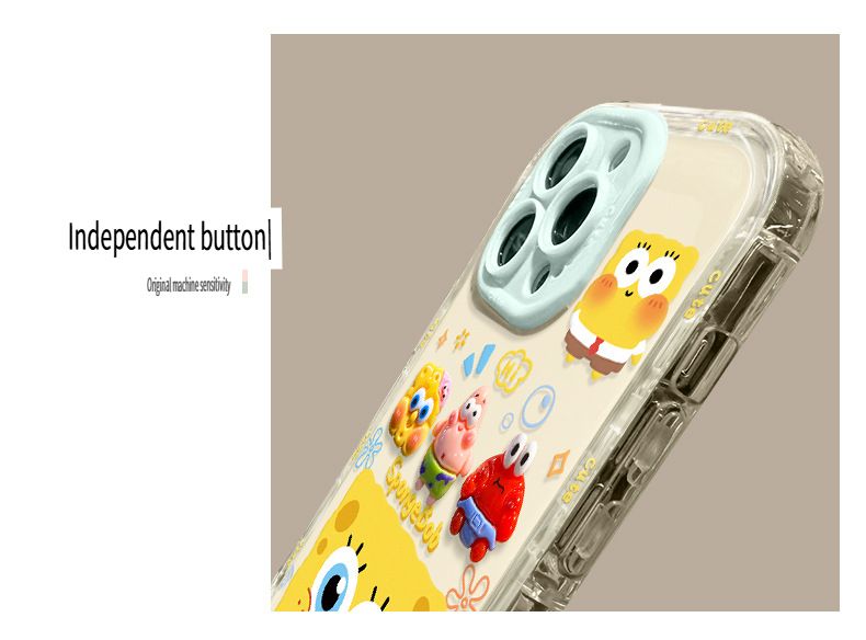 Phone Case for iPhone 17 Pro Max 17 Air 17 16e 16 Plus 16 Pro Max 15 Plus 14 Plus 15 14 13 12 Pro Max Fashion Cartoon Anti Fall Protective Cover