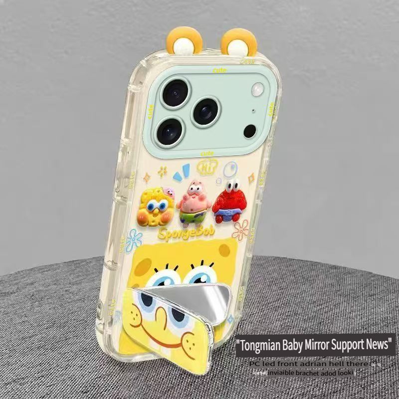 Phone Case for iPhone 17 Pro Max 17 Air 17 16e 16 Plus 16 Pro Max 15 Plus 14 Plus 15 14 13 12 Pro Max Fashion Cartoon Anti Fall Protective Cover