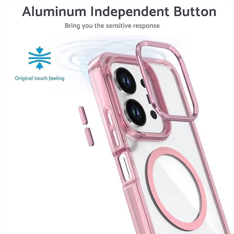 Phone Case for Xiaomi Redmi 15C Acrylic Hard Clear Case [Compatible with Magsafe ] Yellowing Resistant Magnetic Cover