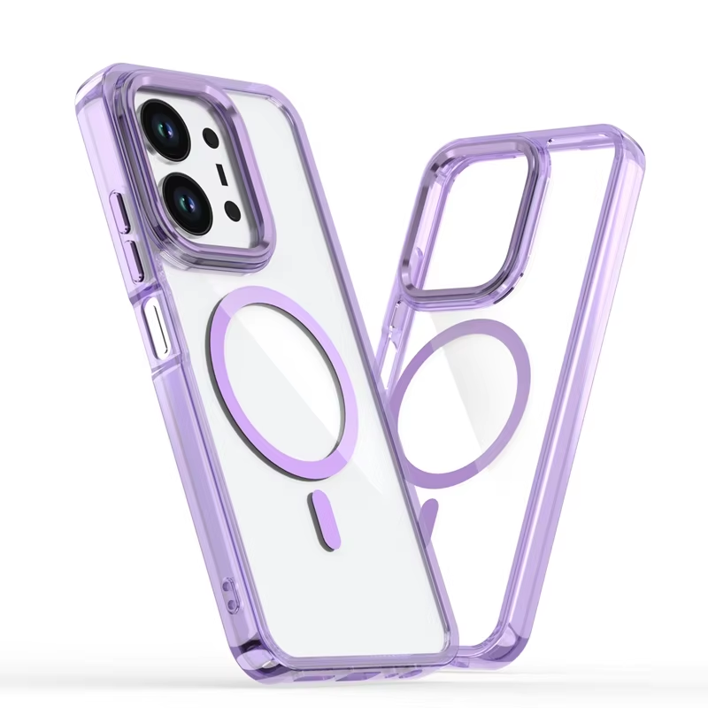 Phone Case for Xiaomi Redmi 15C Acrylic Hard Clear Case [Compatible with Magsafe ] Yellowing Resistant Magnetic Cover