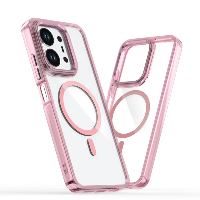 Phone Case for Xiaomi Redmi 15C Acrylic Hard Clear Case [Compatible with Magsafe ] Yellowing Resistant Magnetic Cover