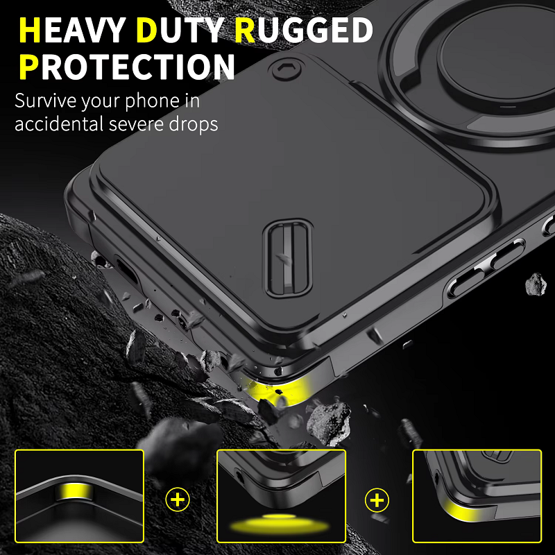 With Slide Camera Lens Protective Cover Case for Infinix Note 50 Pro 50 Pro+ Plus 40 Pro+ 40 Pro Magnetic Kickstand Luxury Phone Case