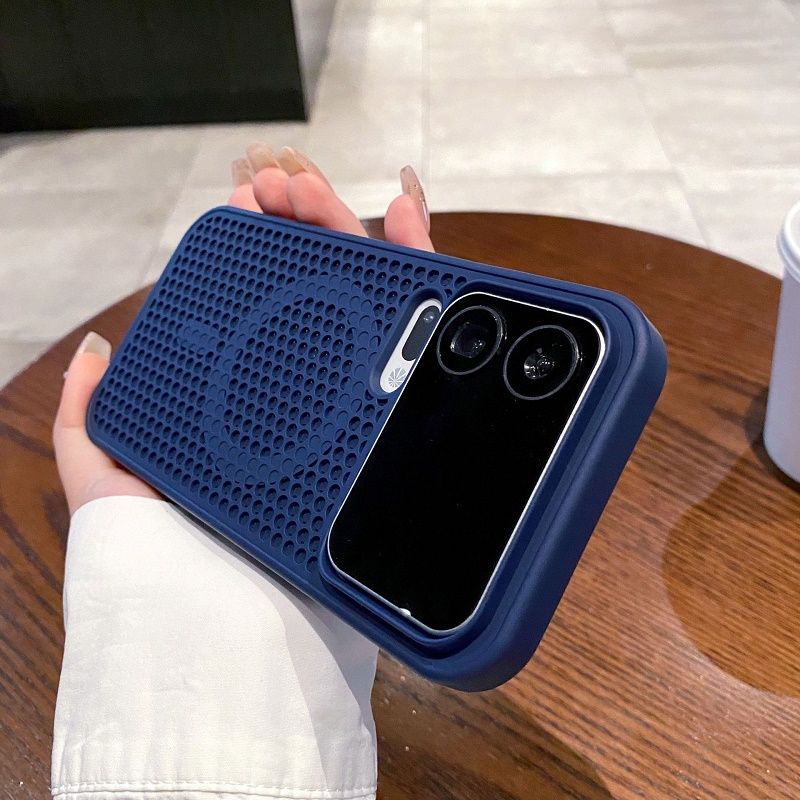 Magnetic Heat Dissipation Breathable Back Case for Xiaomi 17 Pro Max / 17 Pro 17 15 14 Pro 13T Pro Cooling Wireless Charge Cover
