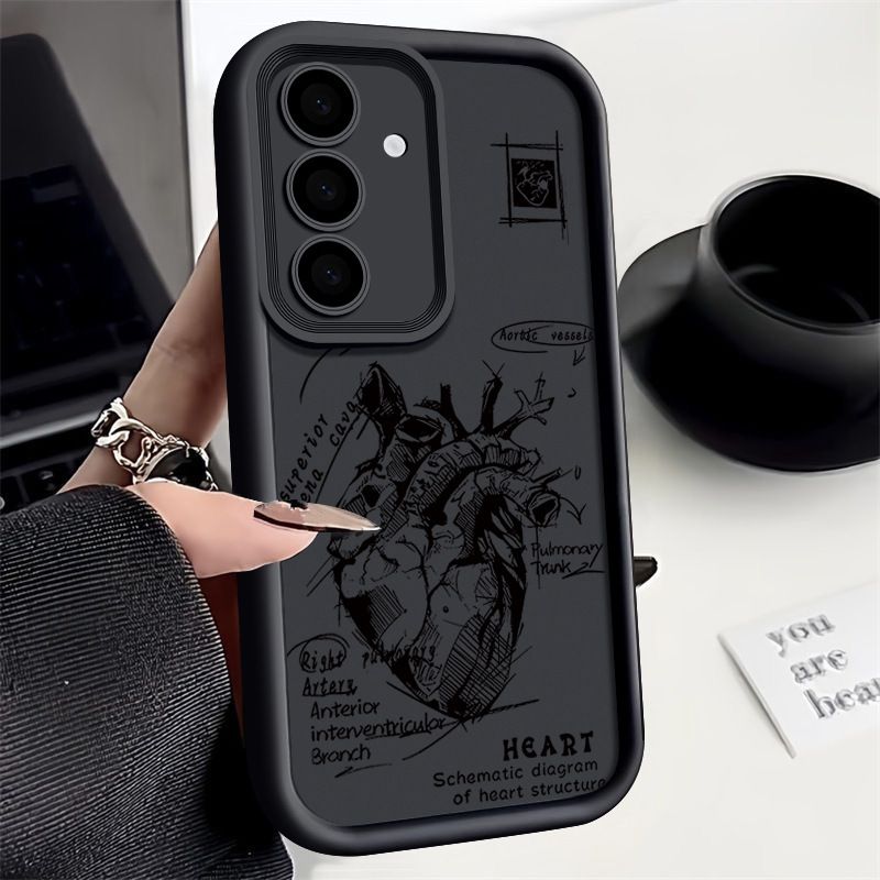 Phone Case for Samsung Galaxy S26 S25 Ultra S25 FE S25 Edge S24 S23 FE S22 S21 Plus A17 A56 A36 A26 A16 A06 A55 A35 A25 A15 A05s A05 A54 A34 A14 Silicone Anti Drop TPU Soft Back Cover
