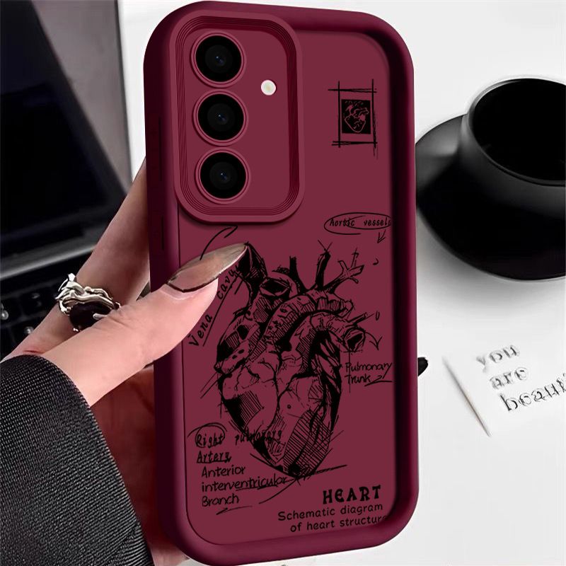 Phone Case for Samsung Galaxy S26 S25 Ultra S25 FE S25 Edge S24 S23 FE S22 S21 Plus A17 A56 A36 A26 A16 A06 A55 A35 A25 A15 A05s A05 A54 A34 A14 Silicone Anti Drop TPU Soft Back Cover