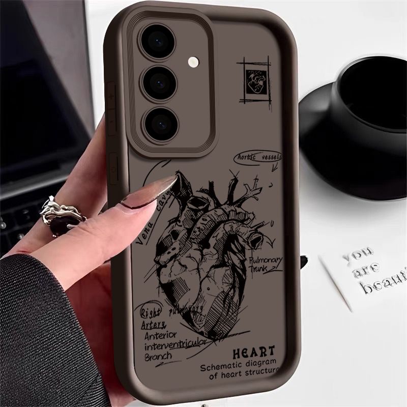 Phone Case for Samsung Galaxy S26 S25 Ultra S25 FE S25 Edge S24 S23 FE S22 S21 Plus A17 A56 A36 A26 A16 A06 A55 A35 A25 A15 A05s A05 A54 A34 A14 Silicone Anti Drop TPU Soft Back Cover