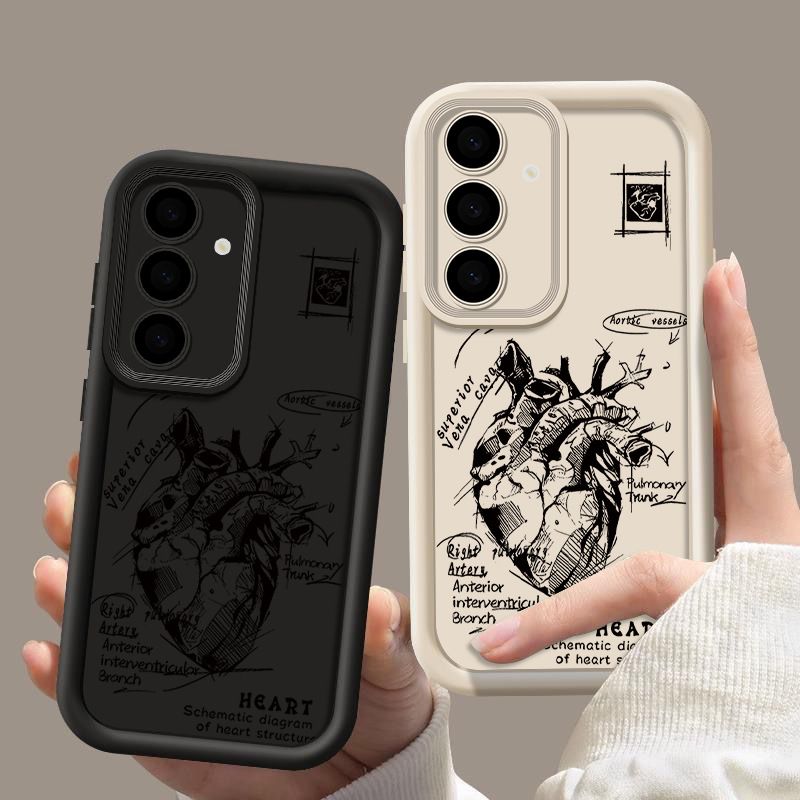Phone Case for Samsung Galaxy S26 S25 Ultra S25 FE S25 Edge S24 S23 FE S22 S21 Plus A17 A56 A36 A26 A16 A06 A55 A35 A25 A15 A05s A05 A54 A34 A14 Silicone Anti Drop TPU Soft Back Cover