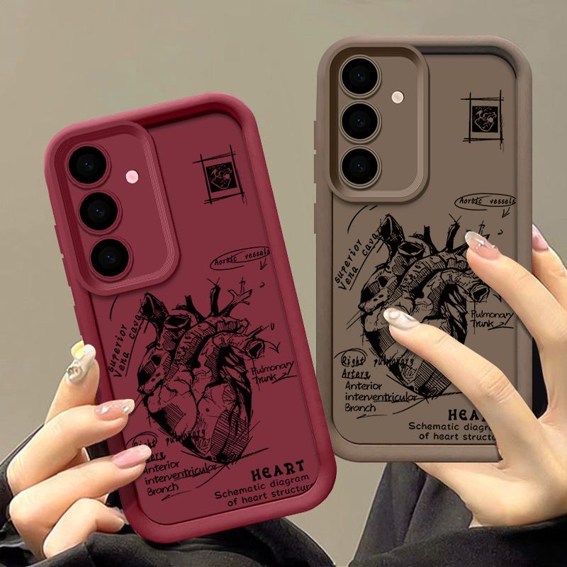 Phone Case for Samsung Galaxy S26 S25 Ultra S25 FE S25 Edge S24 S23 FE S22 S21 Plus A17 A56 A36 A26 A16 A06 A55 A35 A25 A15 A05s A05 A54 A34 A14 Silicone Anti Drop TPU Soft Back Cover