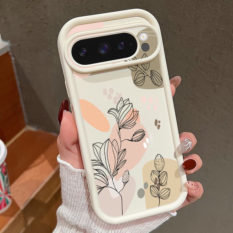 Fashion Silicone Phone Case for Google Pixel 10 Pro 9A 10 Pro XL 9 Pro XL 9 Pro 8A 8 Pro 7A 7 Pro Anti Drop TPU Soft Back Cover Shockproof Full Protection Case