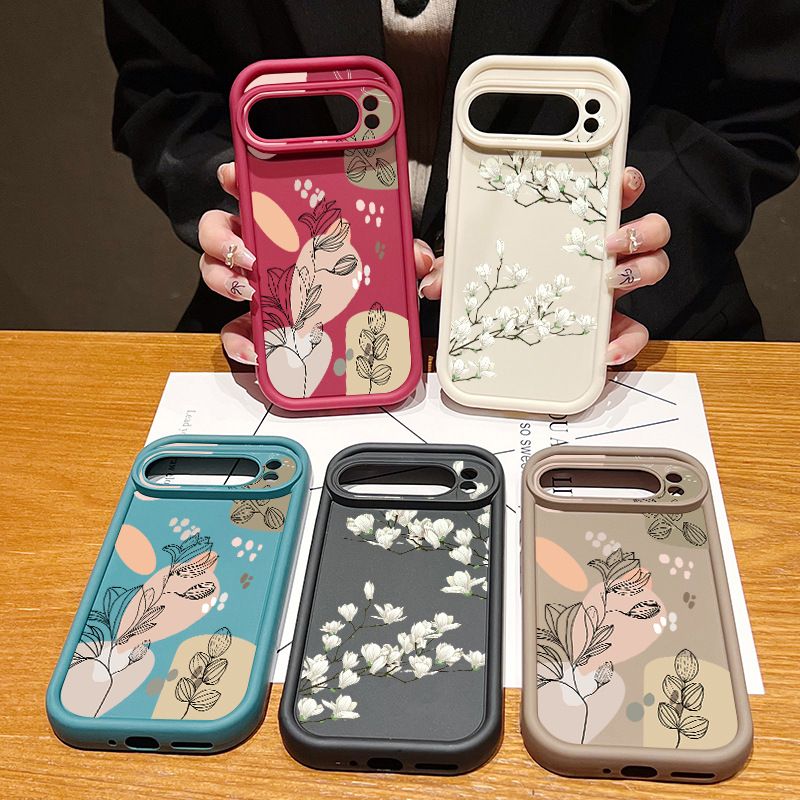 Fashion Silicone Phone Case for Google Pixel 10 Pro 9A 10 Pro XL 9 Pro XL 9 Pro 8A 8 Pro 7A 7 Pro Anti Drop TPU Soft Back Cover Shockproof Full Protection Case