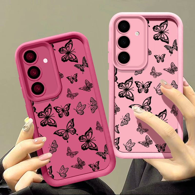 Phone Case for Samsung Galaxy S25 Ultra S25 FE S25 Edge S24 S23 FE S22 S21 Plus A17 A56 A36 A26 A16 A06 A55 A35 A25 A15 A05s A05 A54 A34 A14 Silicone Anti Drop TPU Soft Back Cover