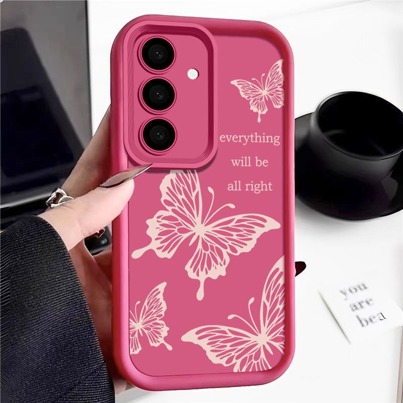Phone Case for Samsung Galaxy S26 Ultra S25 Ultra S25 FE S25 Edge S24 S23 FE S22 S21 Plus A17 A56 A36 A26 A16 A06 A55 A35 A25 A15 A05s A05 A54 A34 A14 Silicone Anti Drop TPU Soft Back Cover