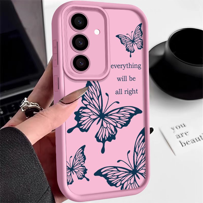 Phone Case for Samsung Galaxy S26 Ultra S25 Ultra S25 FE S25 Edge S24 S23 FE S22 S21 Plus A17 A56 A36 A26 A16 A06 A55 A35 A25 A15 A05s A05 A54 A34 A14 Silicone Anti Drop TPU Soft Back Cover