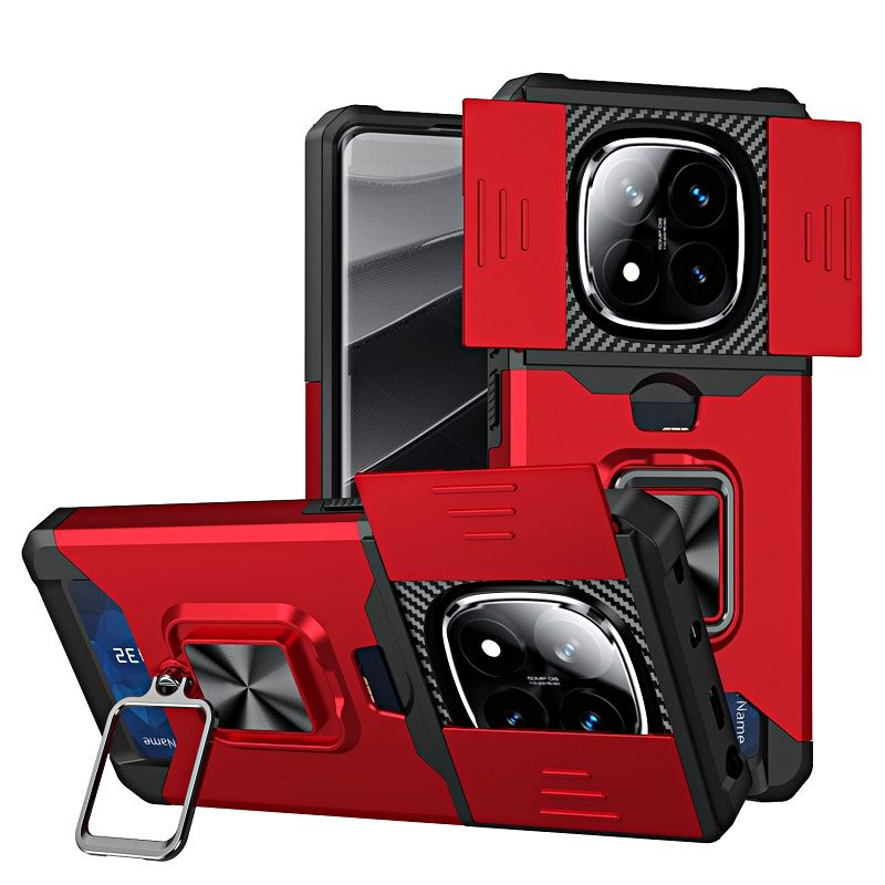 Slide Anti-Scratch Camera Lens Cover for Xiaomi Redmi Note 14 Pro 14 Pro Plus Anti-Fall Drop Protection Cover