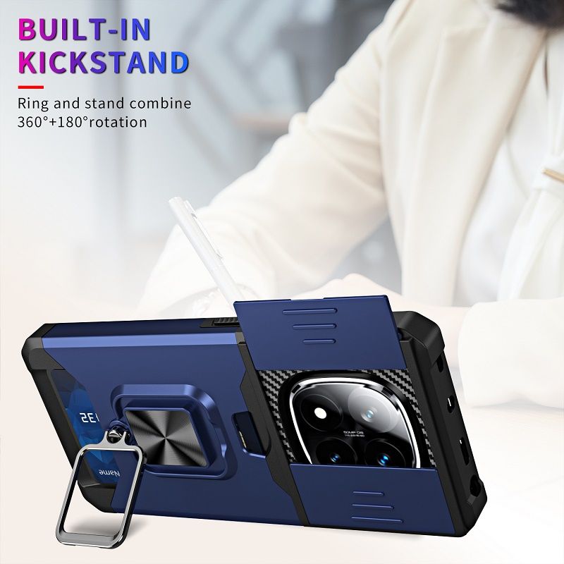 Slide Anti-Scratch Camera Lens Cover for Xiaomi Redmi Note 14 Pro 14 Pro Plus Anti-Fall Drop Protection Cover