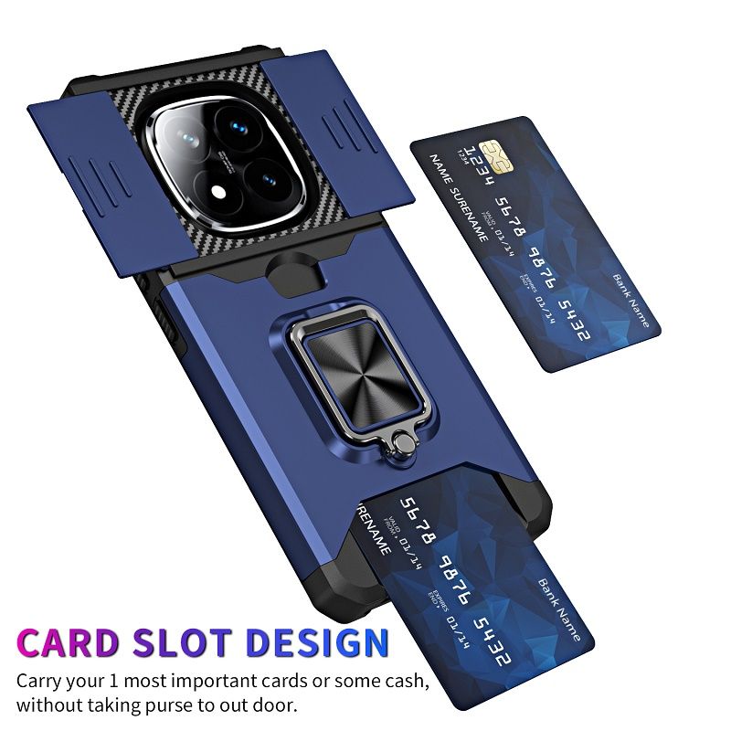 Slide Anti-Scratch Camera Lens Cover for Xiaomi Redmi Note 14 Pro 14 Pro Plus Anti-Fall Drop Protection Cover