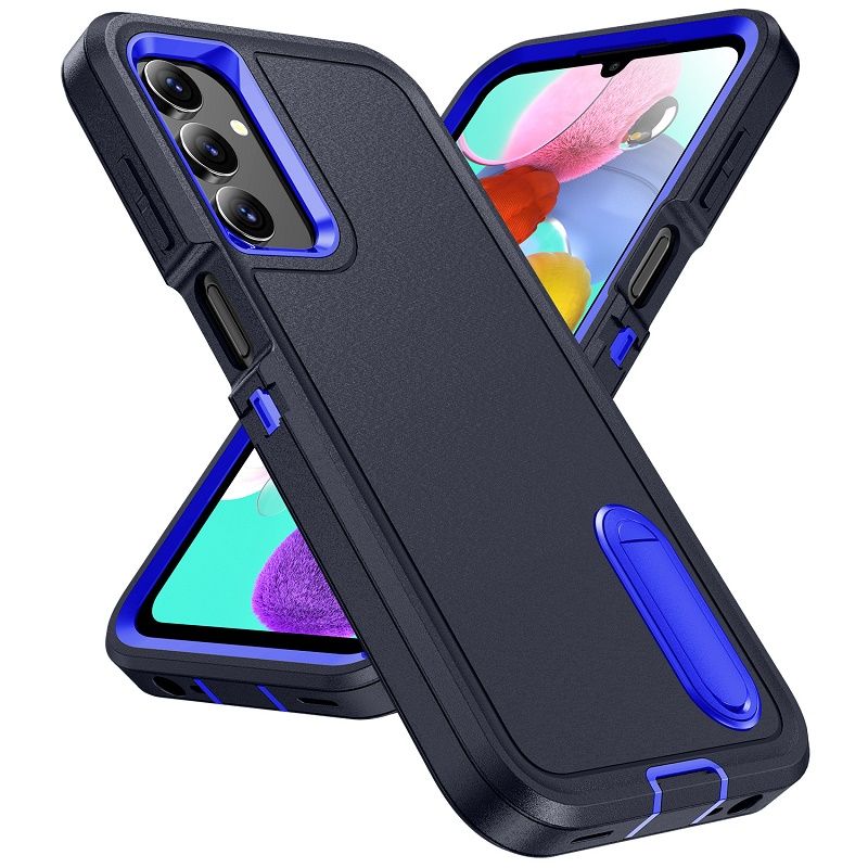 Heavy Duty Stand Defender Armor Phone Case for Samsung Galaxy A17 A56 A36 A26 A16 A06 A15 A54 A14 Anti-shock Holder Rugged Case Back Cover Case