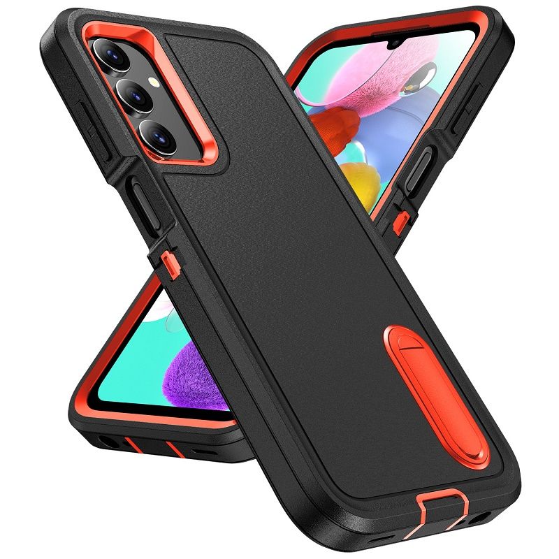 Heavy Duty Stand Defender Armor Phone Case for Samsung Galaxy A17 A56 A36 A26 A16 A06 A15 A54 A14 Anti-shock Holder Rugged Case Back Cover Case