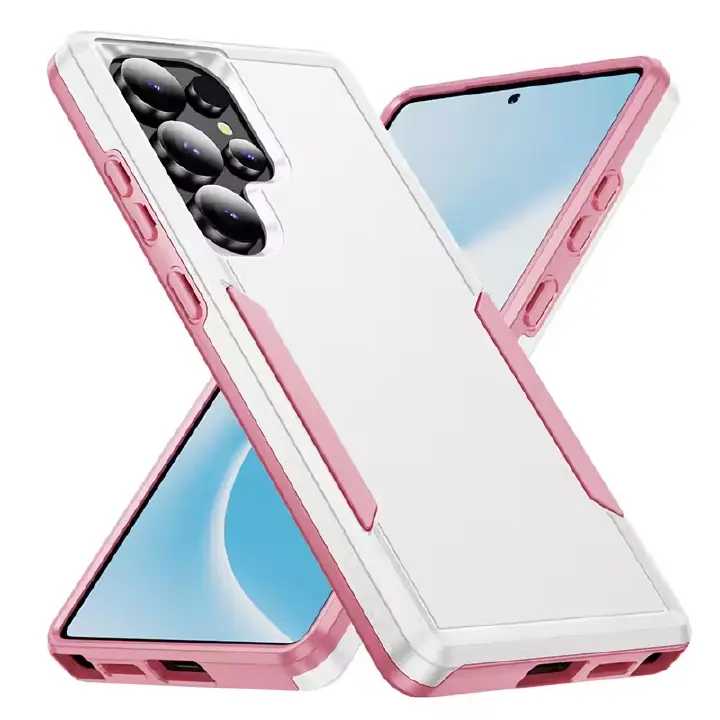 Heavy Duty Armor Case for Samsung Galaxy S26 Ultra S26 Plus S25 FE S25 Edge S24 FE S23 Plus S22 S21 Ultra Military-Grade Drop Protection Shockproof Protective Phone Case