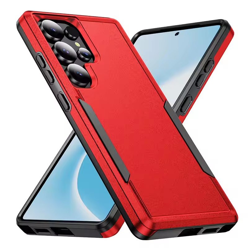 Heavy Duty Armor Case for Samsung Galaxy S26 Ultra S26 Plus S25 FE S25 Edge S24 FE S23 Plus S22 S21 Ultra Military-Grade Drop Protection Shockproof Protective Phone Case