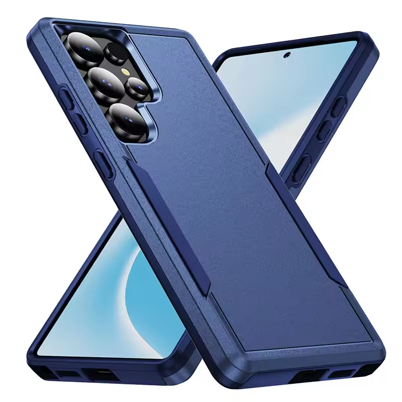 Heavy Duty Armor Case for Samsung Galaxy S26 Ultra S26 Plus S25 FE S25 Edge S24 FE S23 Plus S22 S21 Ultra Military-Grade Drop Protection Shockproof Protective Phone Case