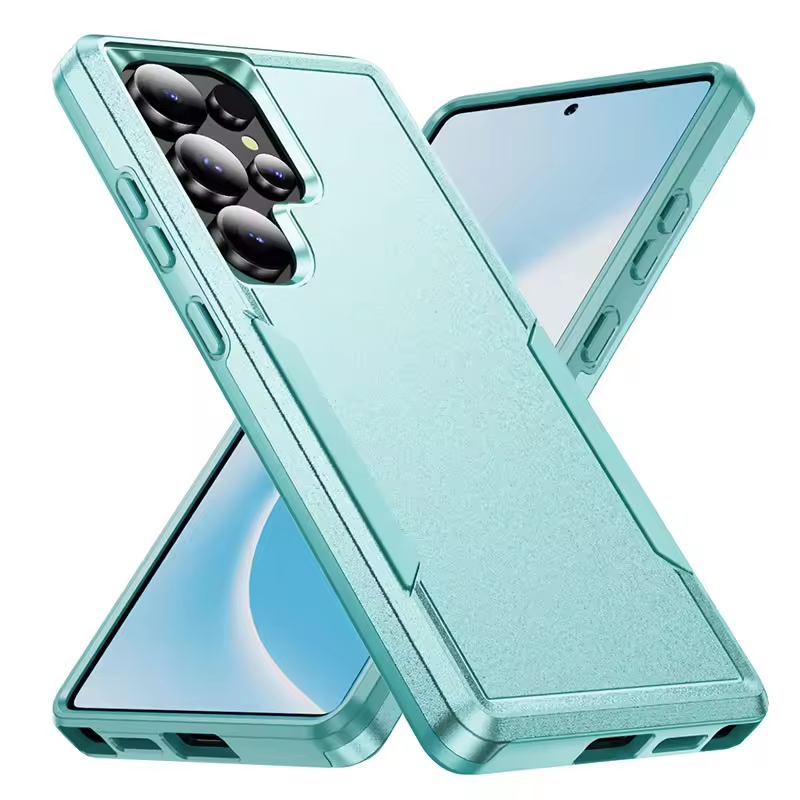 Heavy Duty Armor Case for Samsung Galaxy S26 Ultra S26 Plus S25 FE S25 Edge S24 FE S23 Plus S22 S21 Ultra Military-Grade Drop Protection Shockproof Protective Phone Case