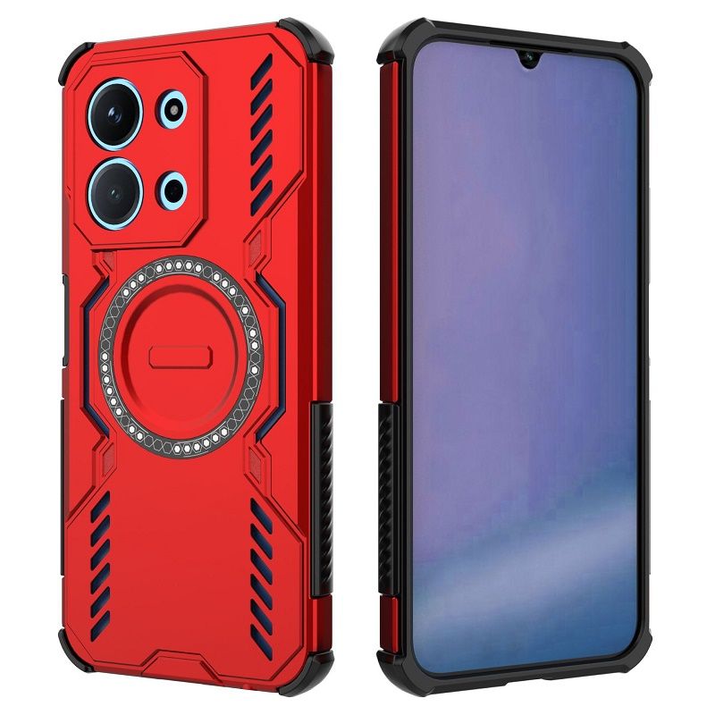 Heat Dissipation Magnetic Phone Case for Xiaomi Redmi 15C 15 14C 13R 13C 13 A5 Shockproof Plastic Hard Back Cover