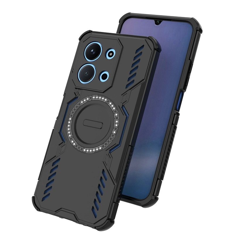 Heat Dissipation Magnetic Phone Case for Xiaomi Redmi 15C 15 14C 13R 13C 13 A5 Shockproof Plastic Hard Back Cover