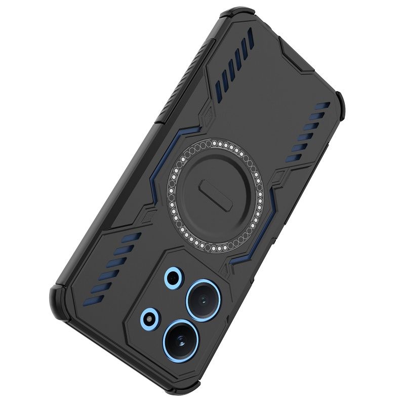 Heat Dissipation Magnetic Phone Case for Xiaomi Redmi 15C 15 14C 13R 13C 13 A5 Shockproof Plastic Hard Back Cover