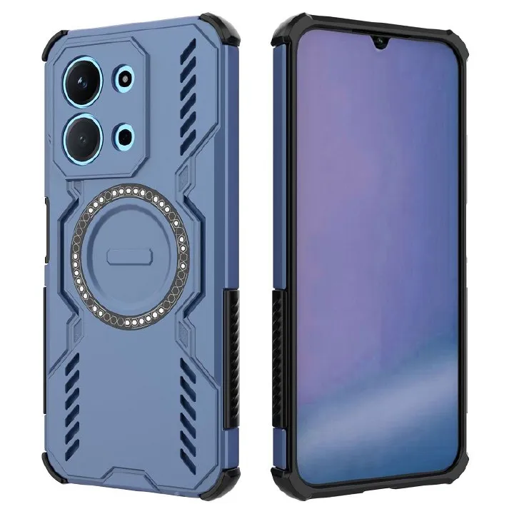 Heat Dissipation Magnetic Phone Case for Xiaomi Redmi 15C 15 14C 13R 13C 13 A5 Shockproof Plastic Hard Back Cover